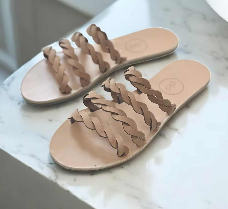 Tequesta Braided Leather Sandal
