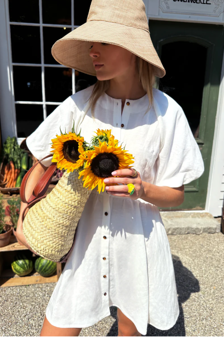 Bastille Star White Dress