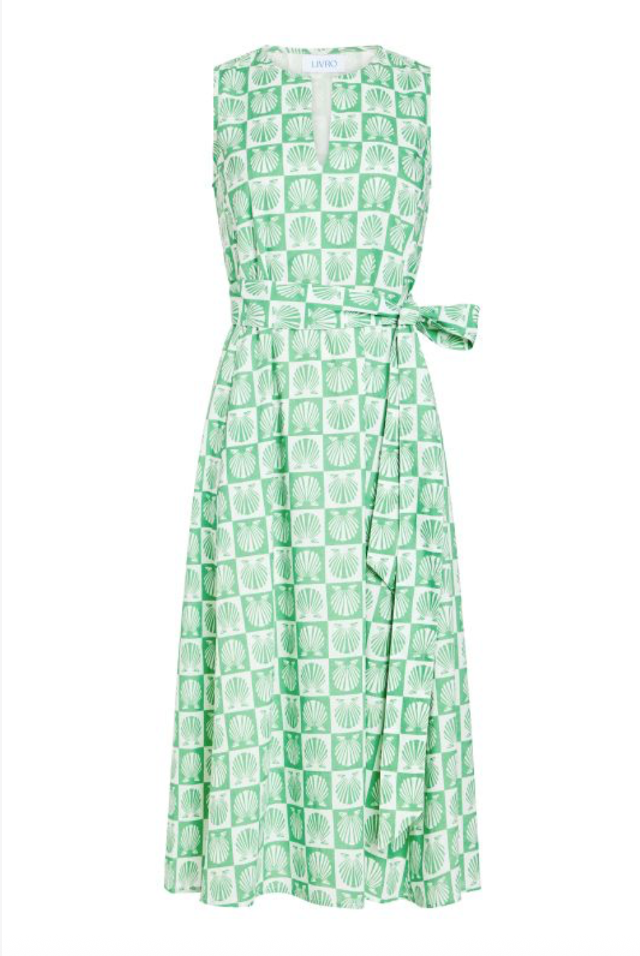 Annie Dress - Shell Tiles