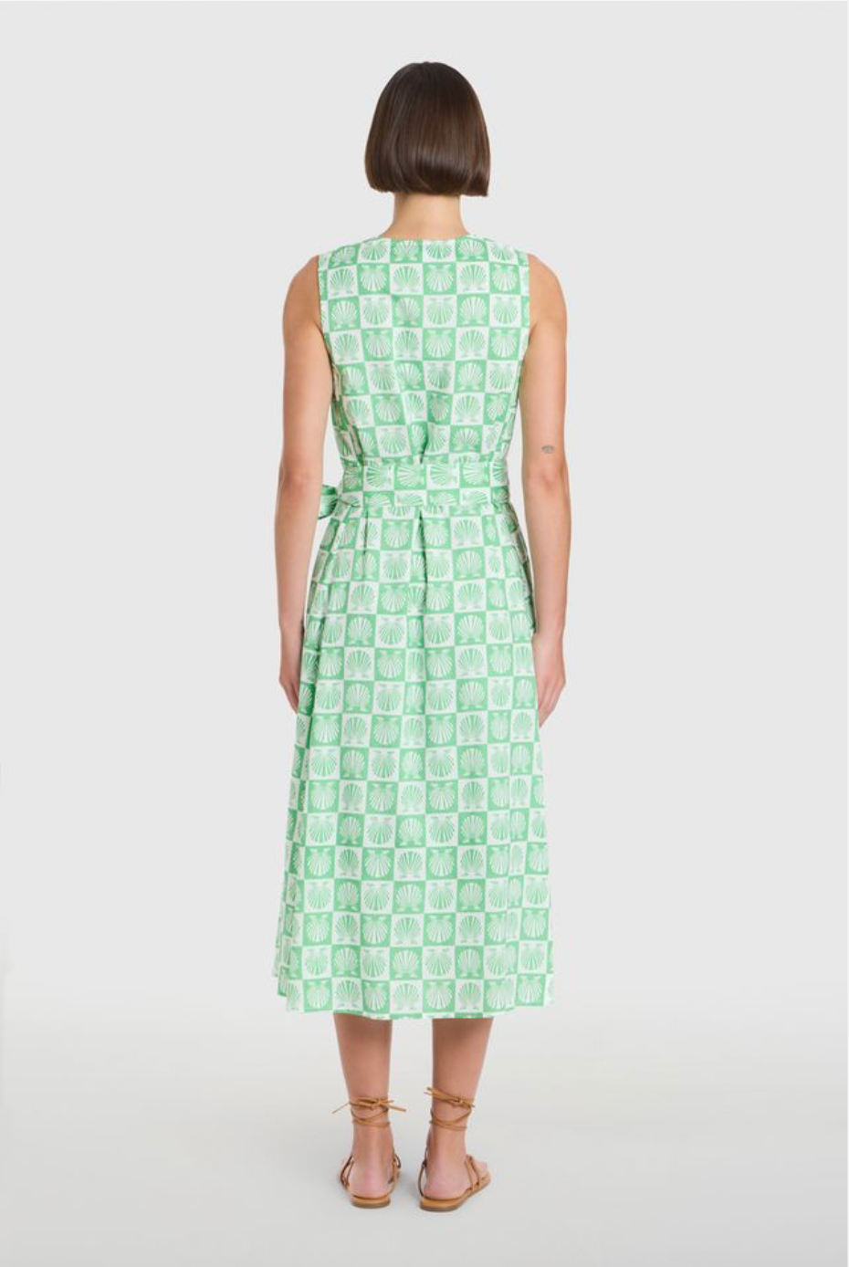 Annie Dress - Shell Tiles