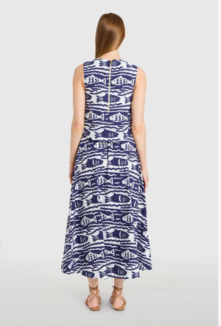 Pavilion Skirt - Fish Print