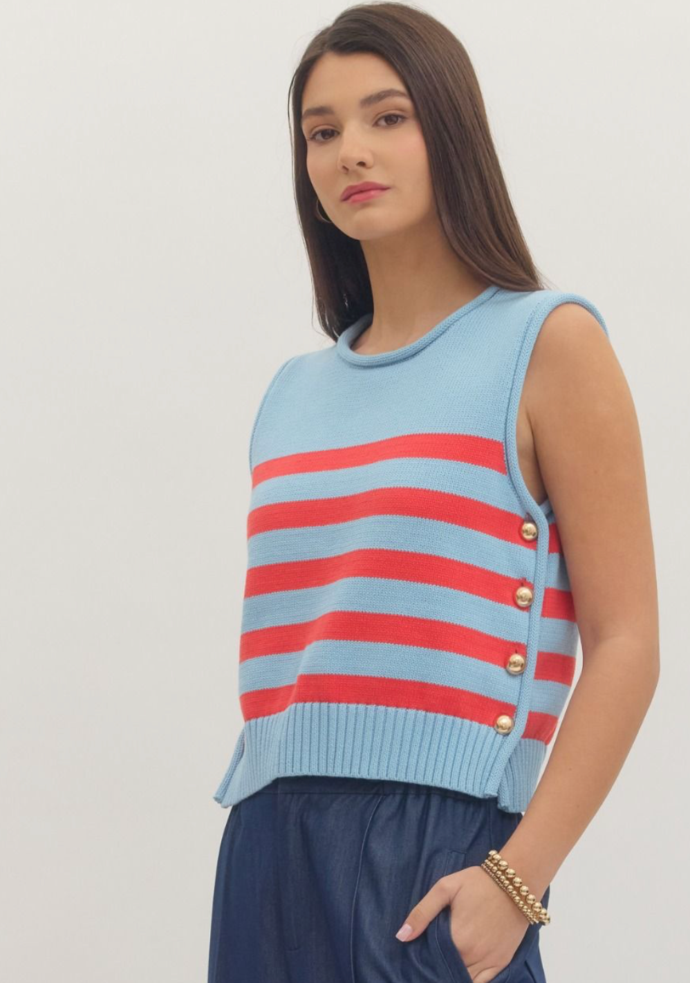 Coral Coast Sweater Tank