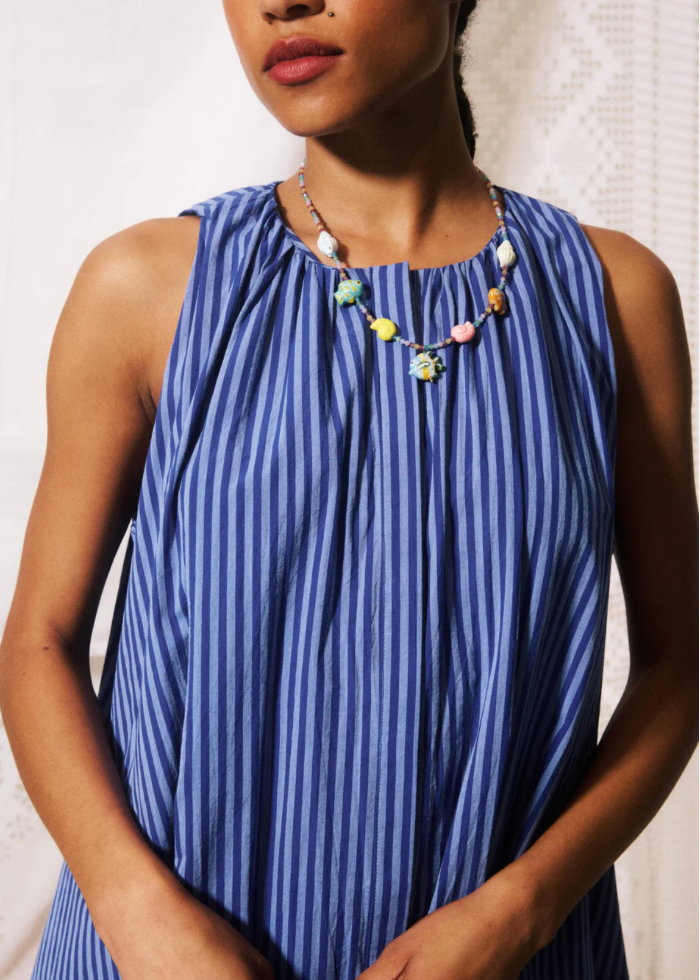 Natale Dress - Blue