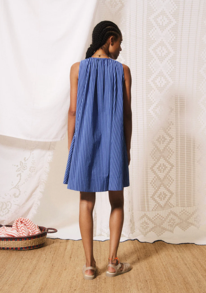 Natale Dress - Blue