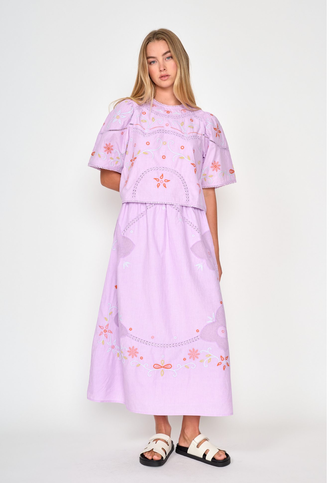 Arcadian Skirt - Lavender