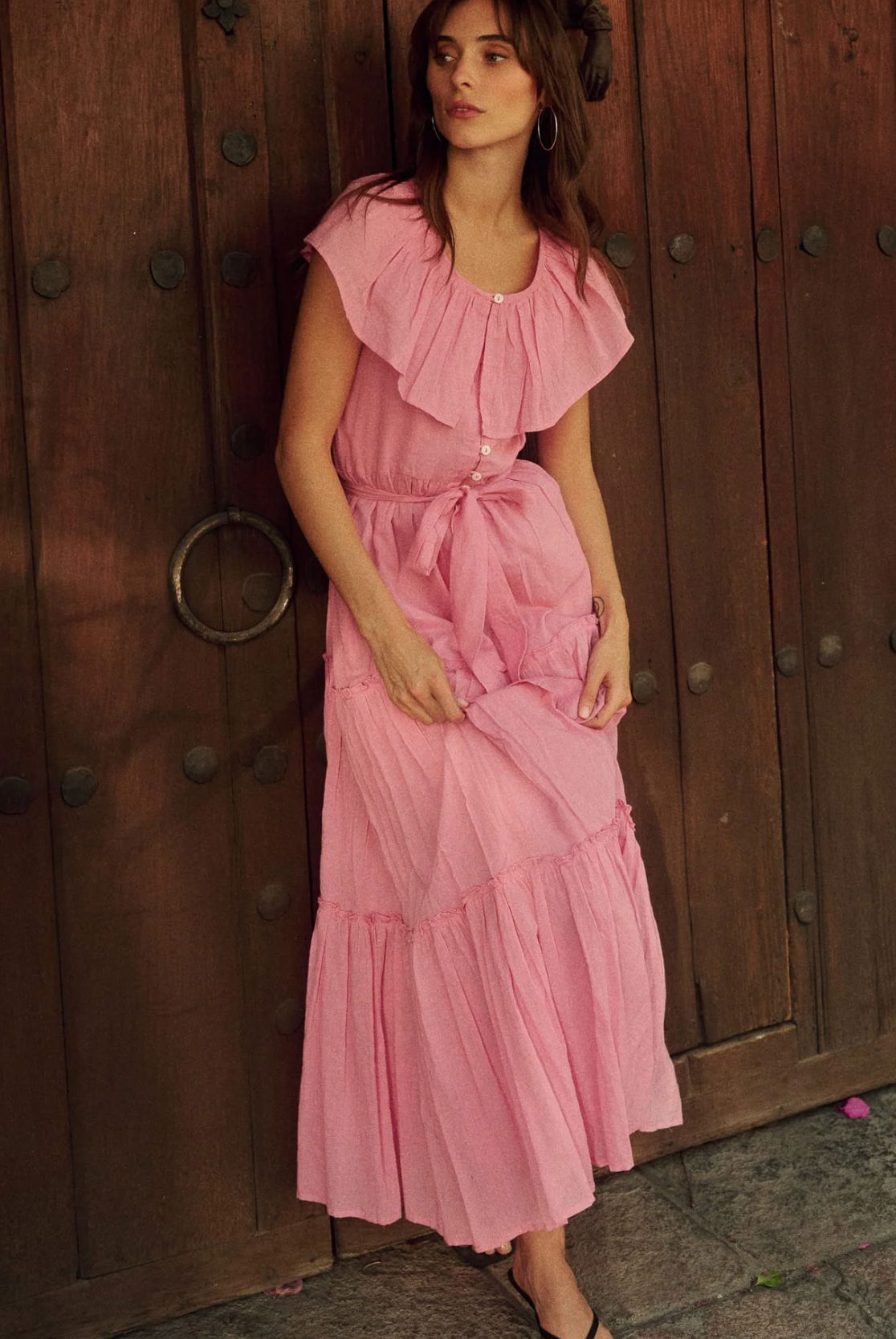 Mira Dress in Peony