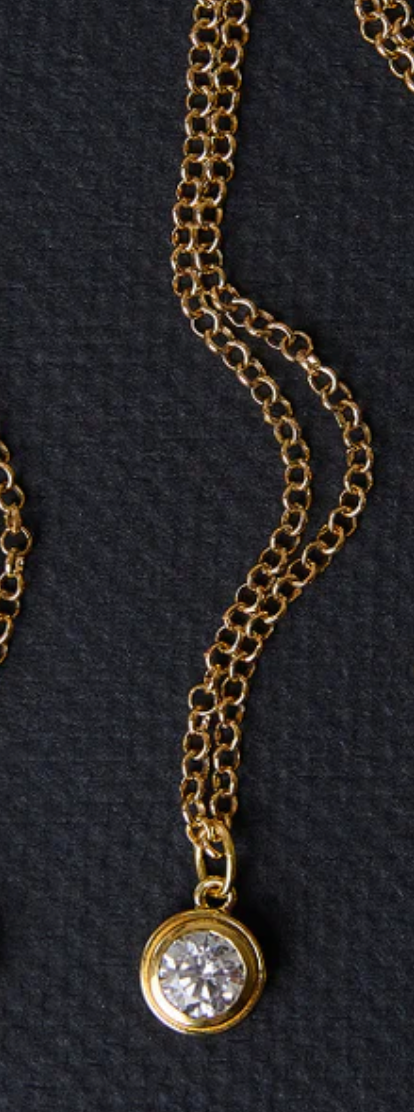 Bezel Necklace