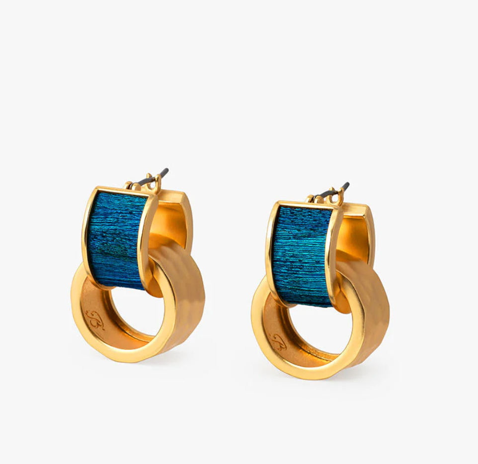 Eleuthera Two Piece Hoop Gold