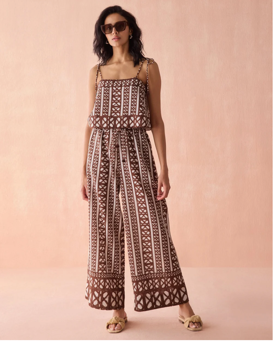 Callie Pant - Brown