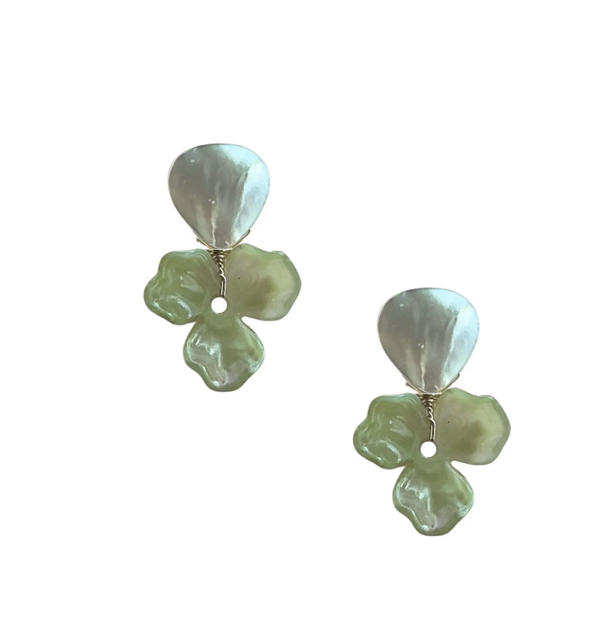 Trillium Drop Earrings