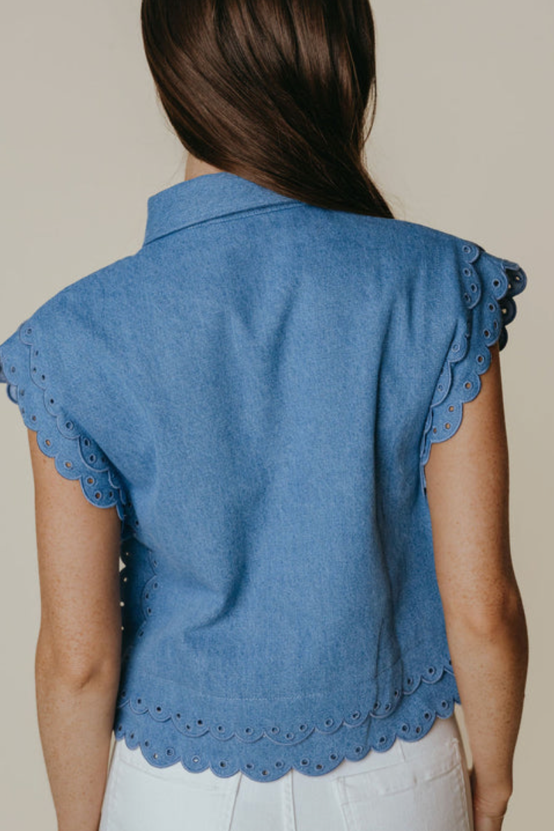 Summer Top- Denim