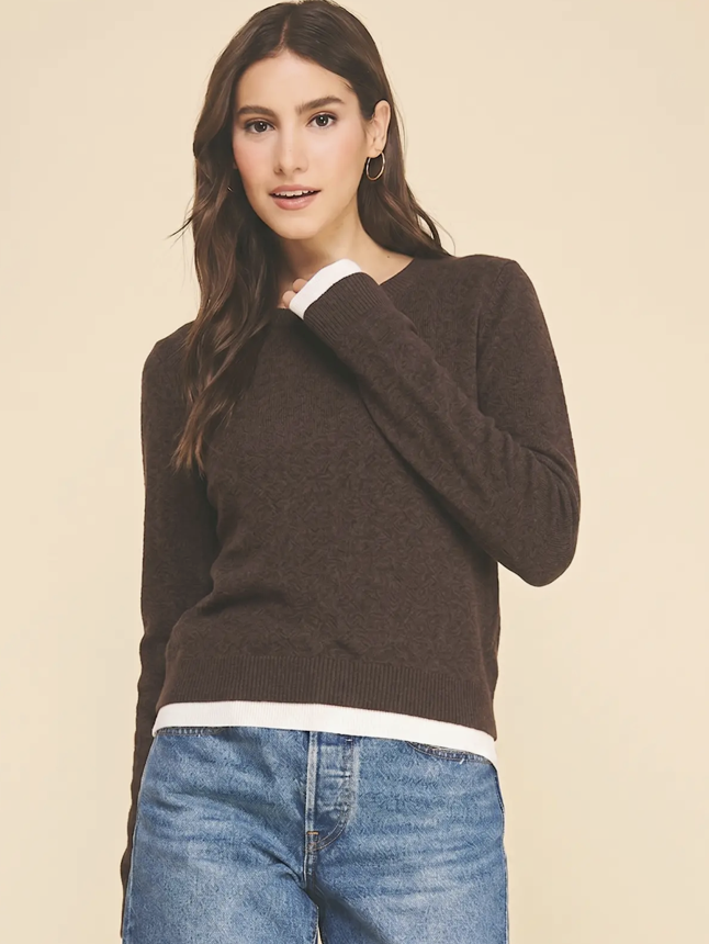 Double Layered Knit Top