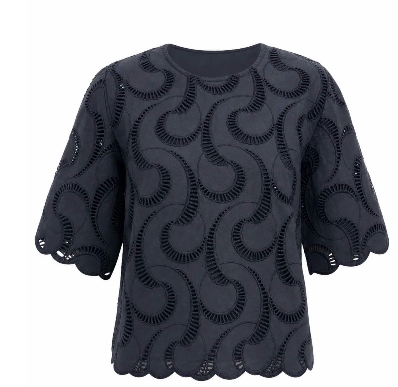 Crochet 1/2 Sleeve Top