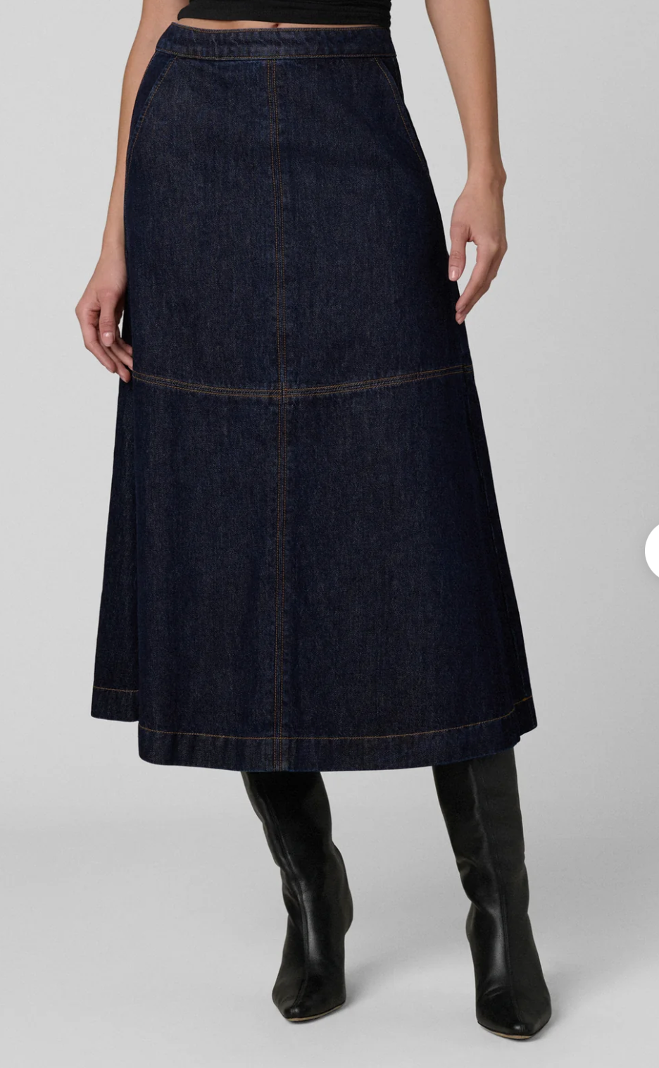 The Tavi Denim Skirt