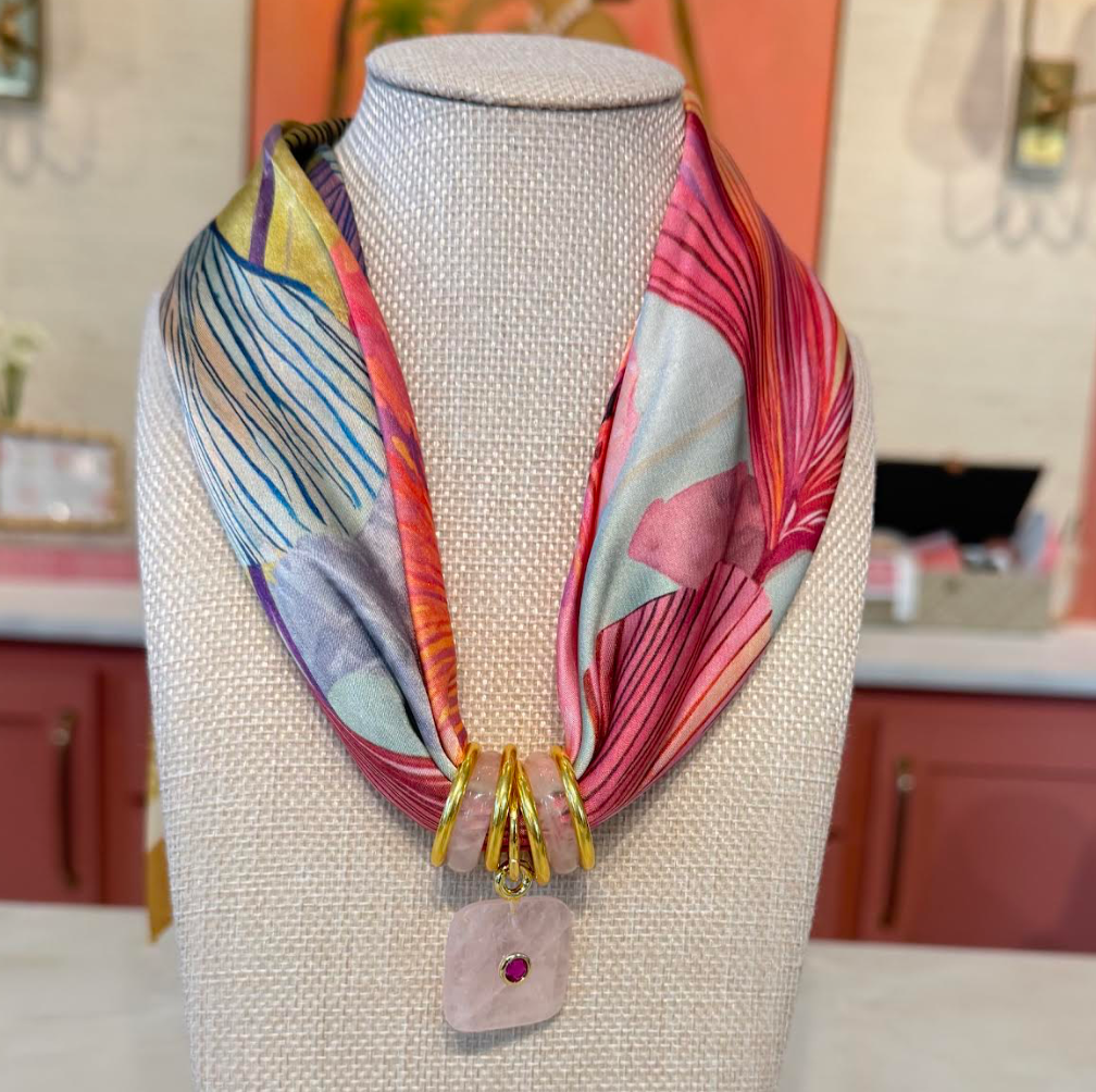 Colorful Scarf Necklaces