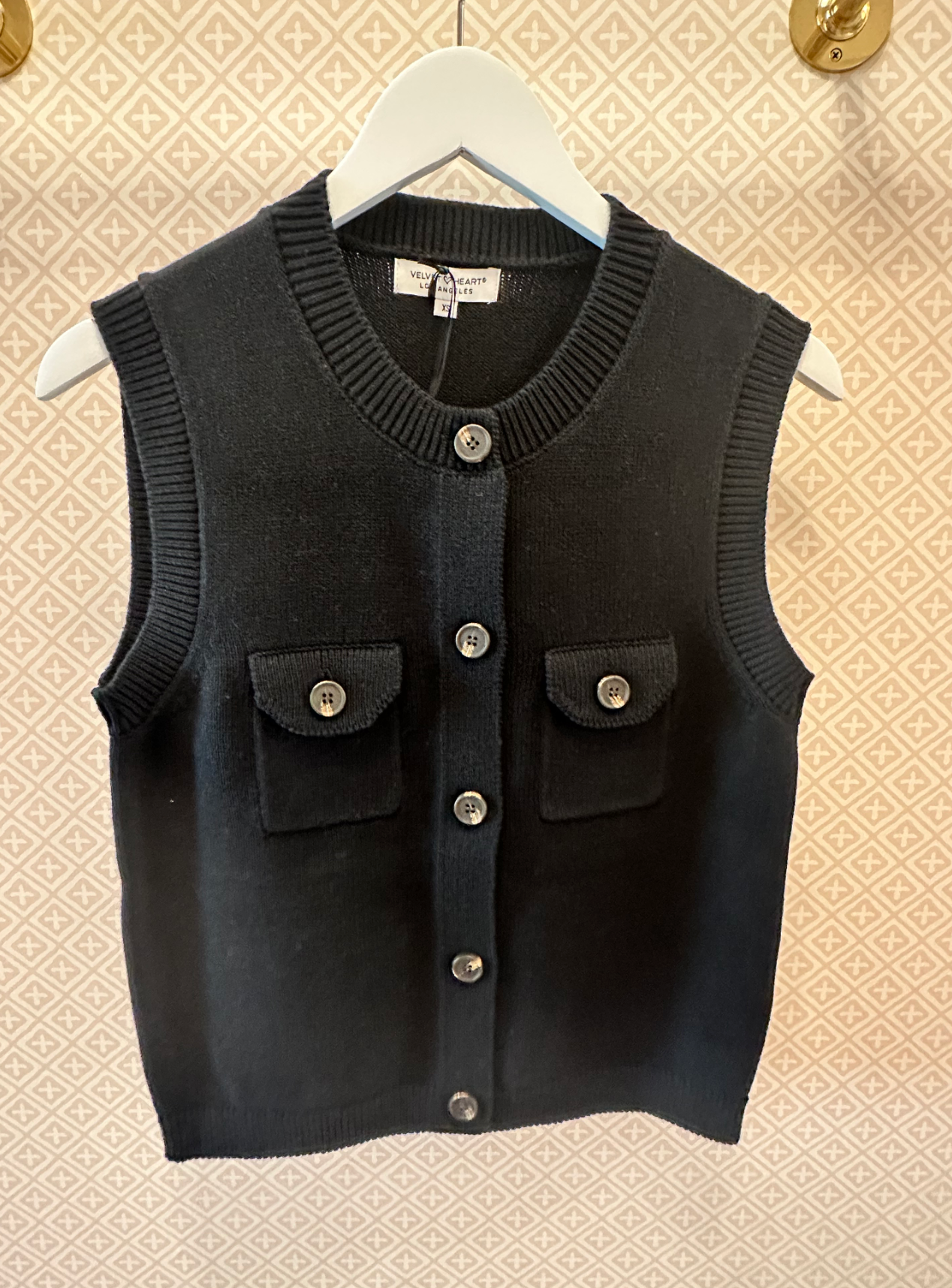Gretchen Sweater Vest Top