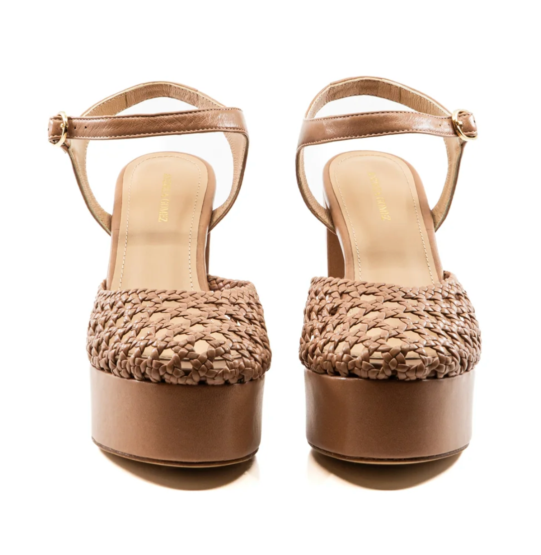 Beatriz Tope Leather Platform