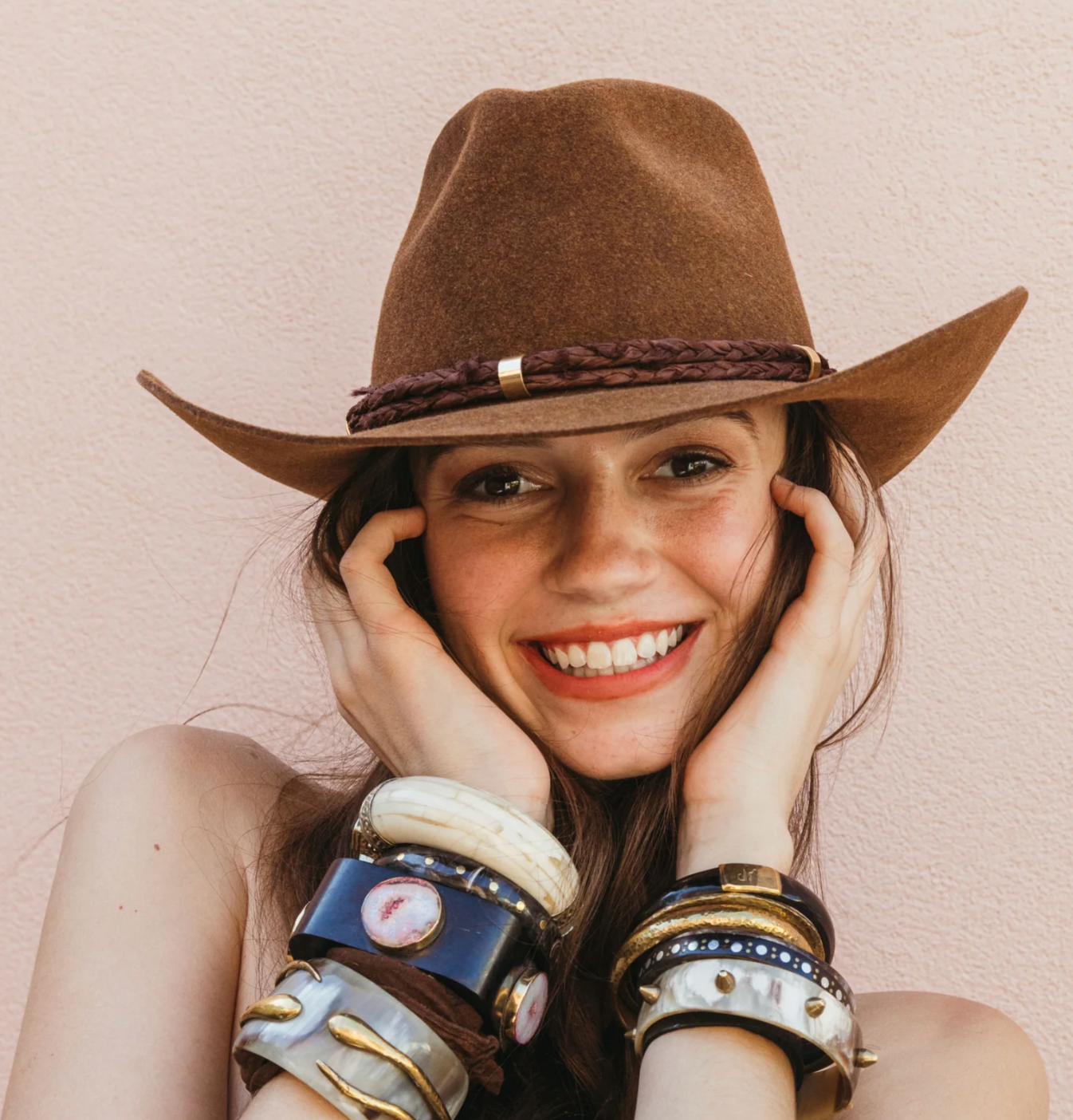 Myrtle Hat- Brandy
