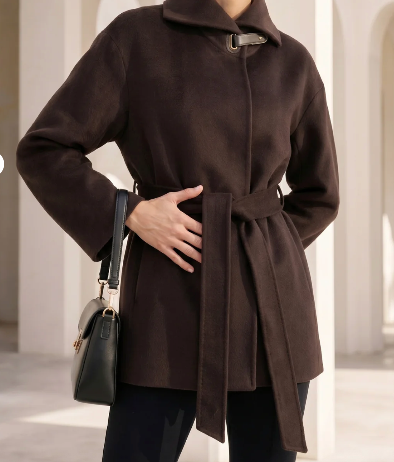 Marina Wool Short Coat