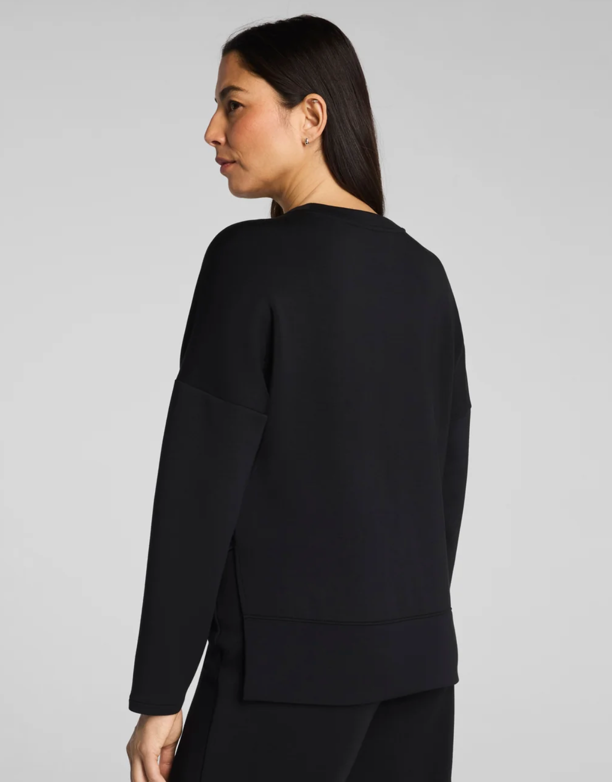 Crew Neck Long Sleeve Top