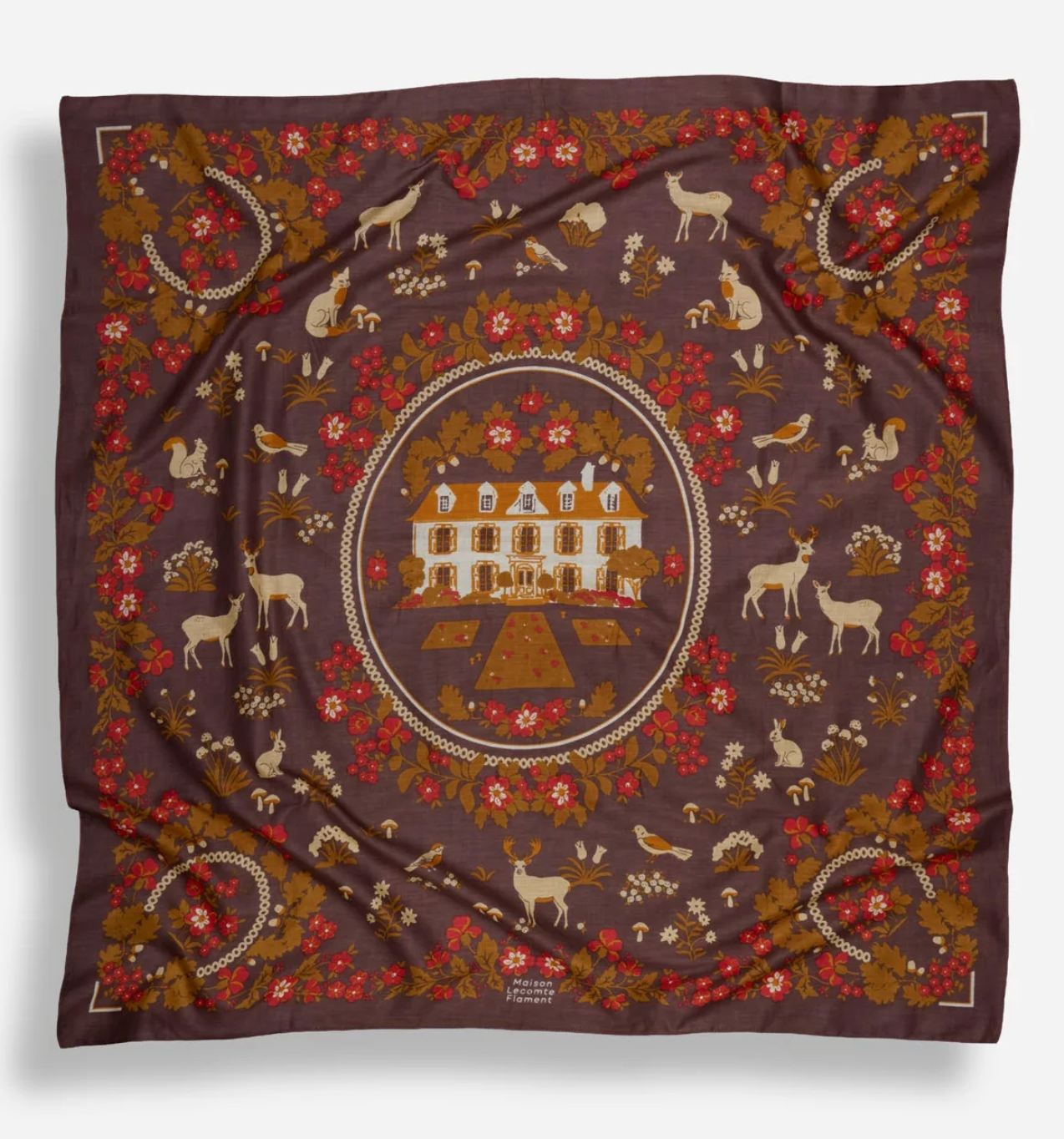 RETOUR DE FORÊT CHOCOLATE COTTON