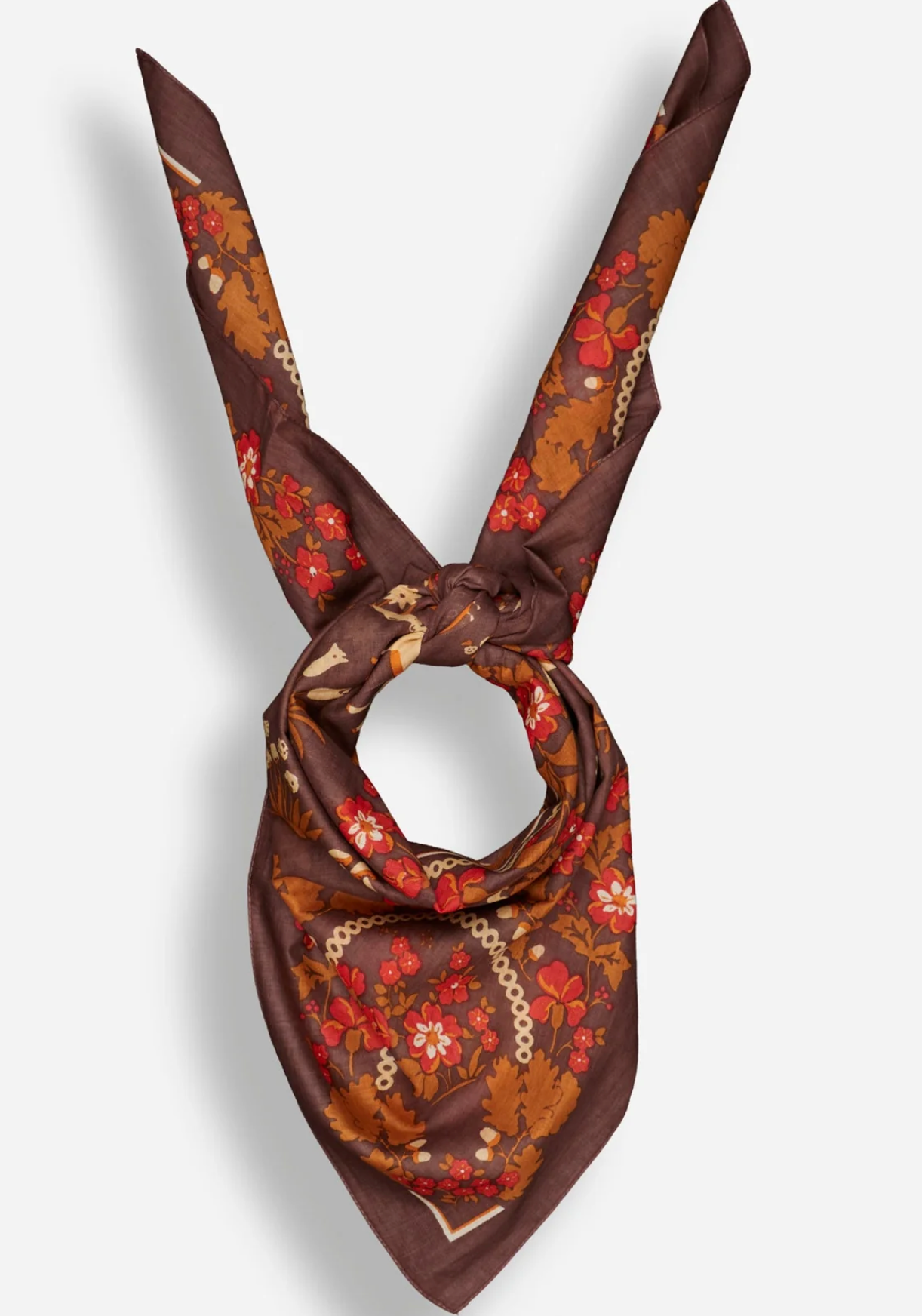 RETOUR DE FORÊT CHOCOLATE COTTON