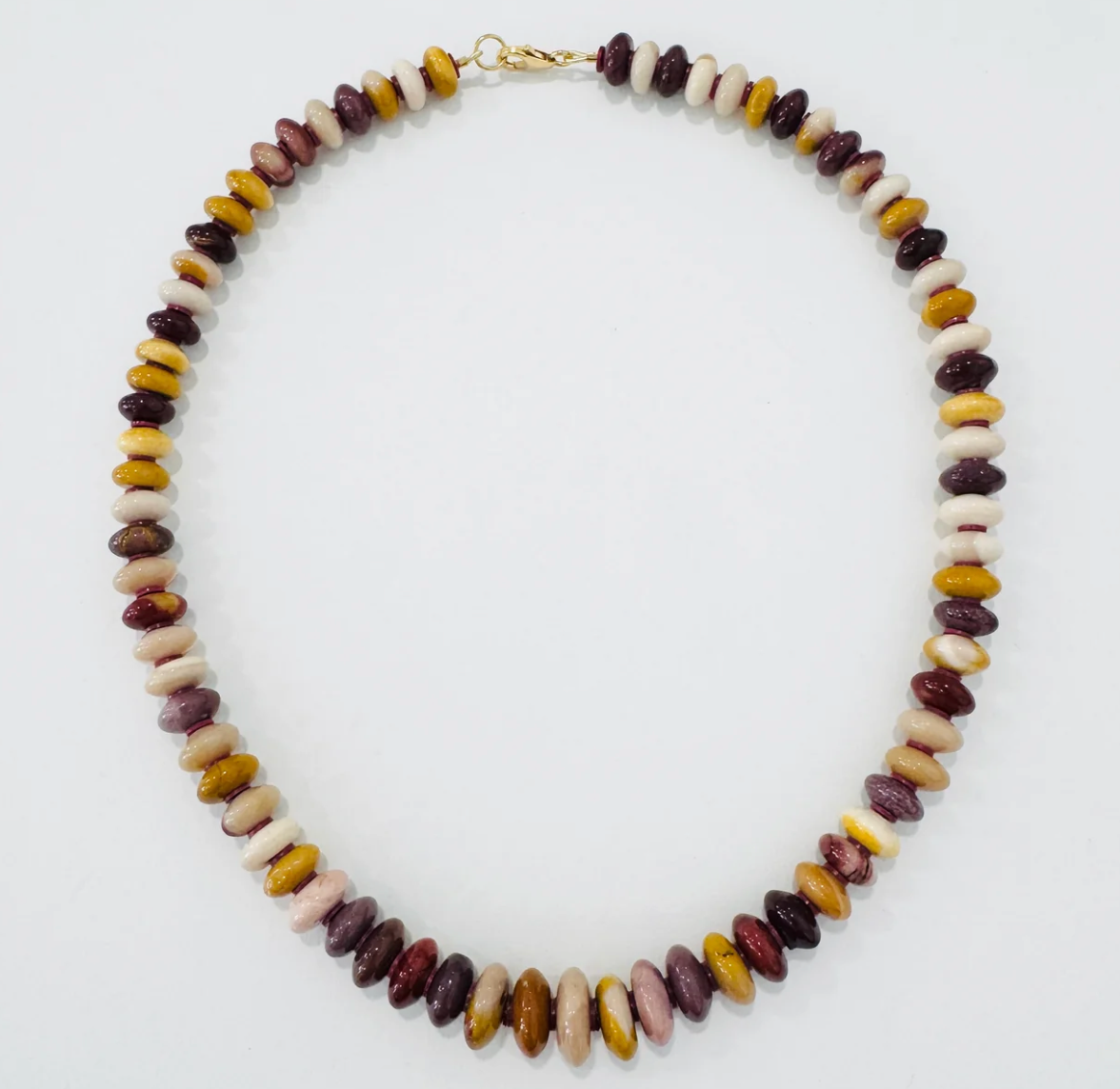 Mookaite Jasper Graduated Necklace