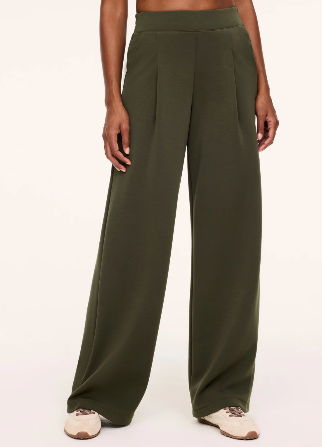Pleated Wide Leg Pant Monsterra