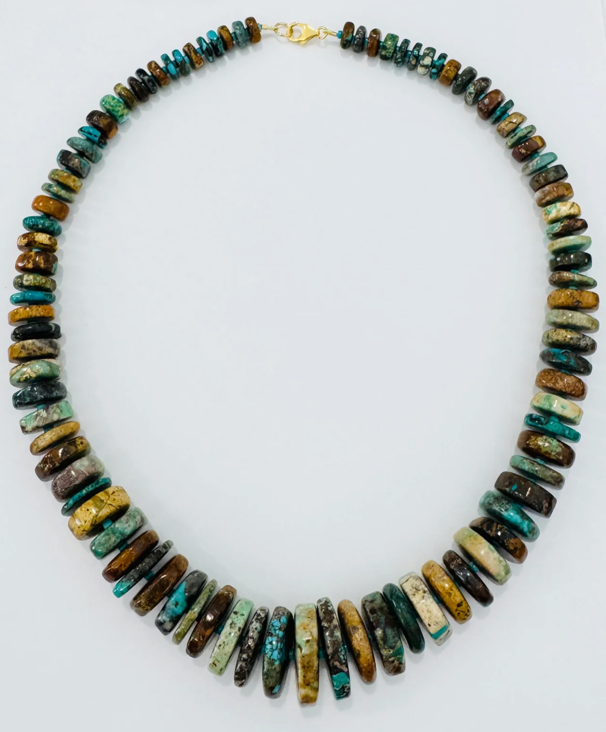 Natural Turquoise Statement Necklace