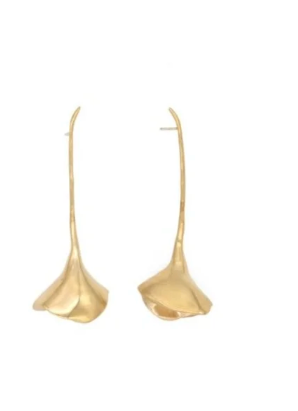 Long Stem Poppy Earrings