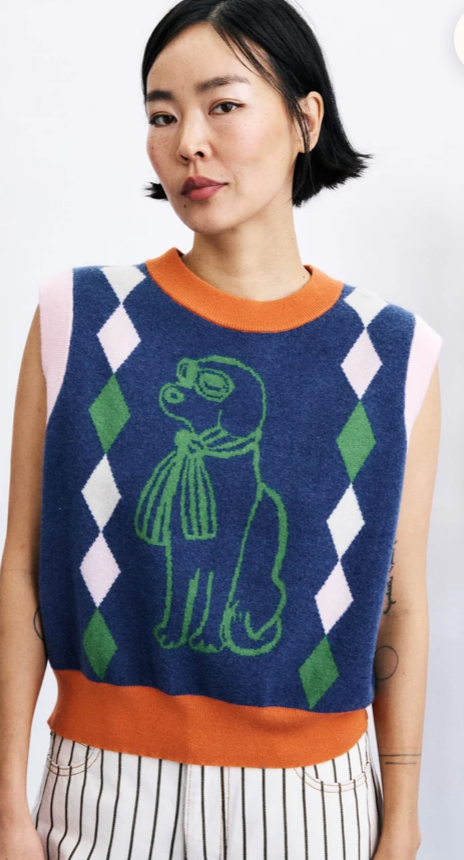 Torquay Sweater Navy Blue