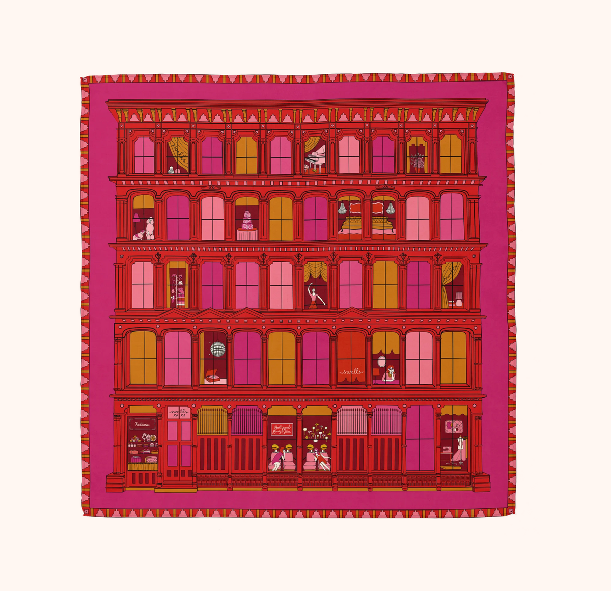 Swells and the City Scarf