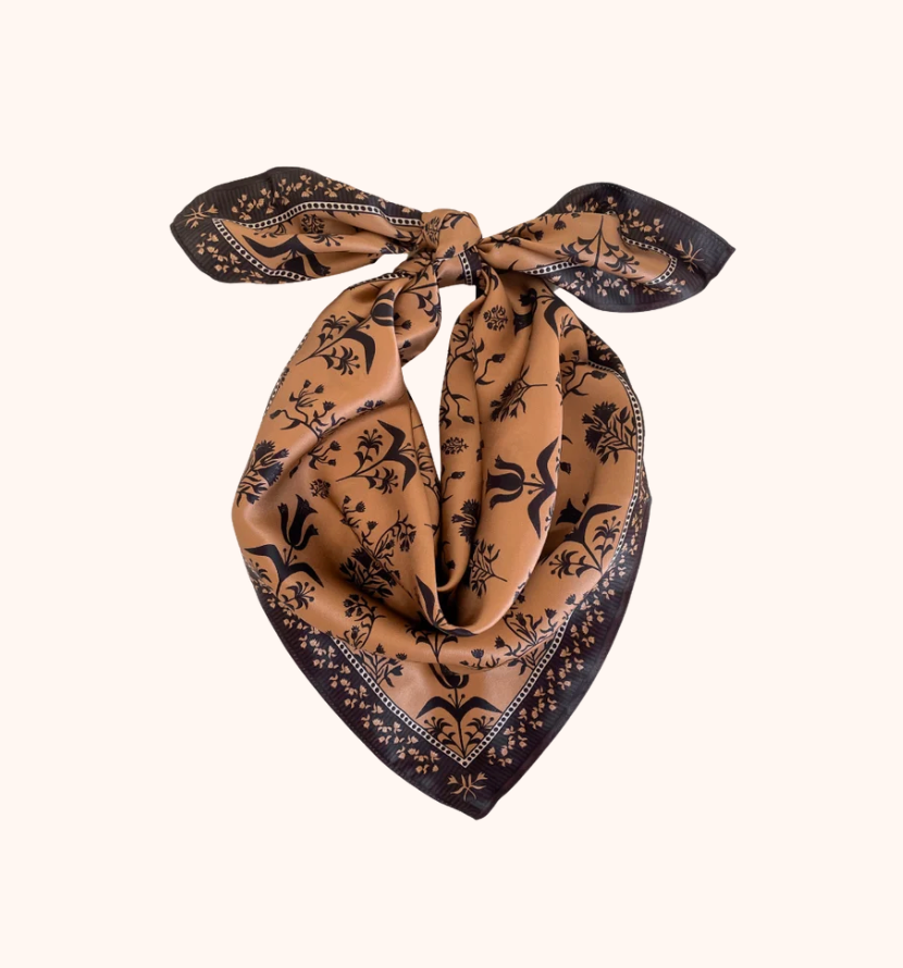 Pepper Block Print Scarf