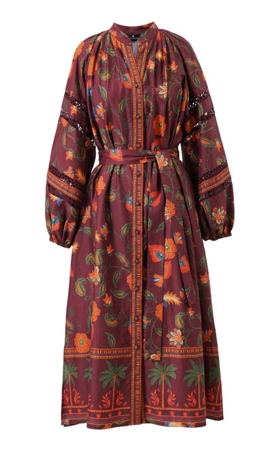 Lyla Dress - Cherry Lacquer