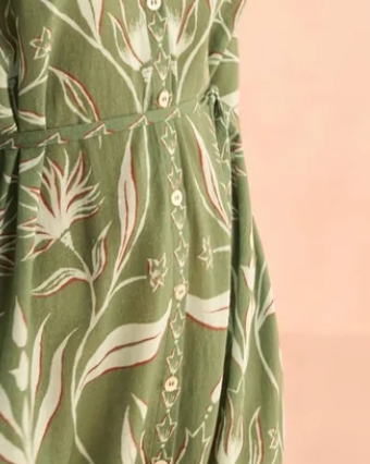 Mila Midi Dress- Artichoke