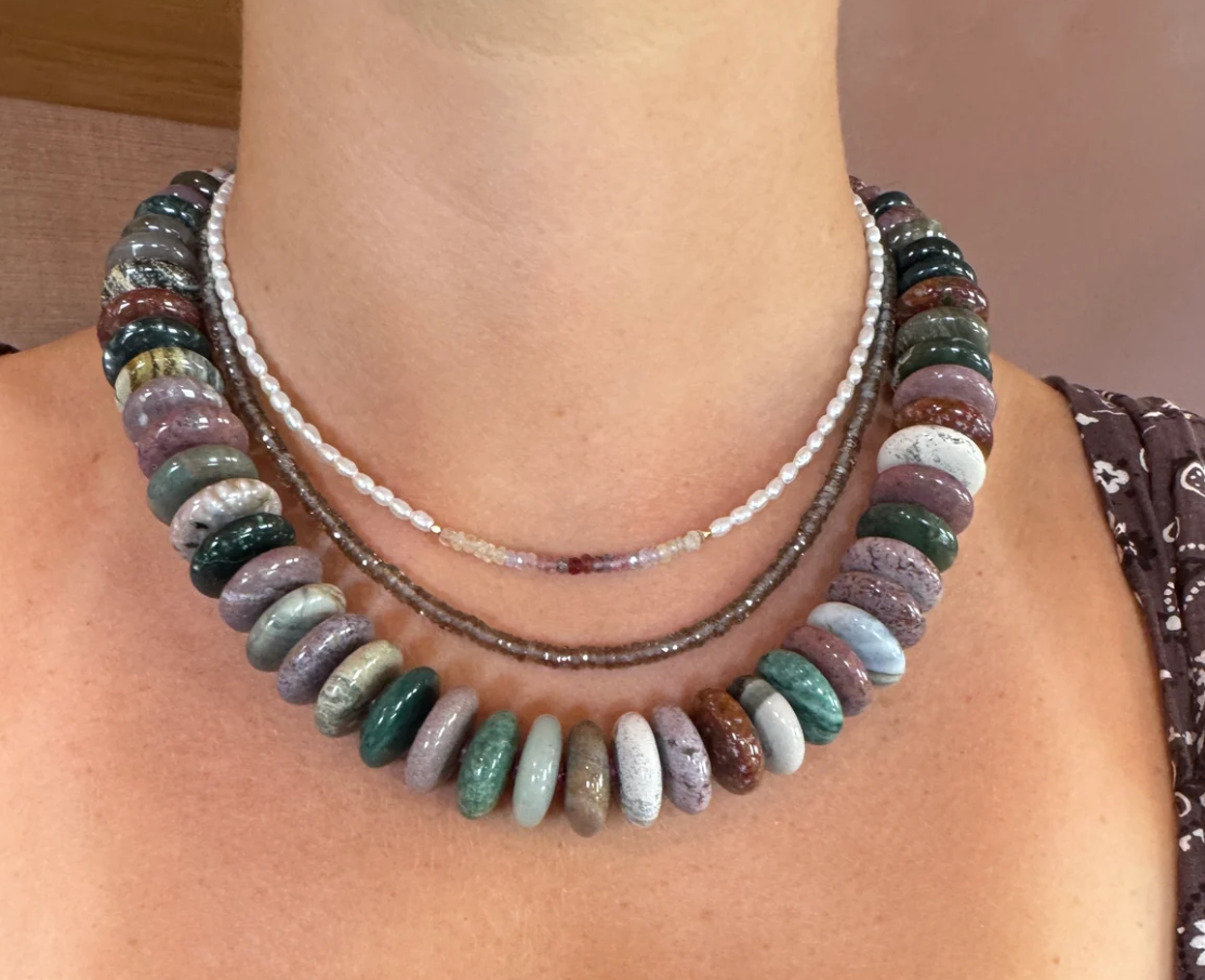Ocean Jasper Collar