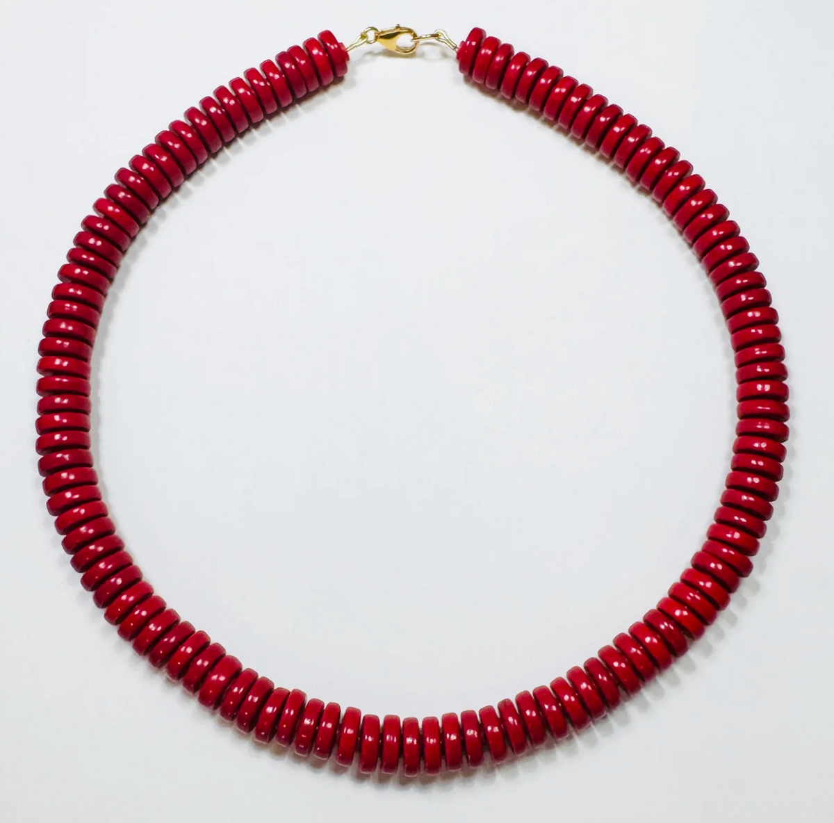 Cherry Red Barrel Candy Necklace