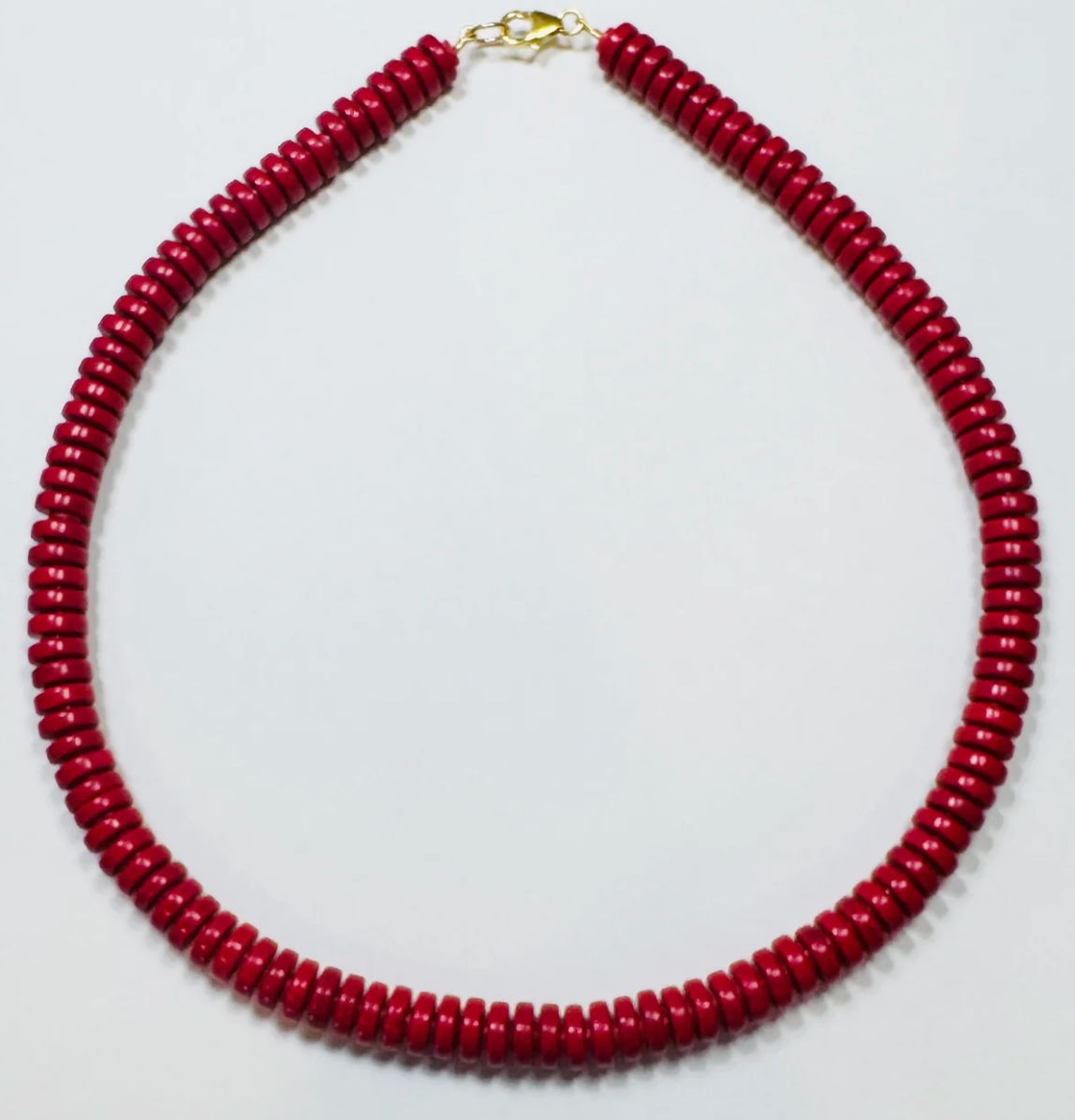 Cherry Red Barrel Candy Necklace