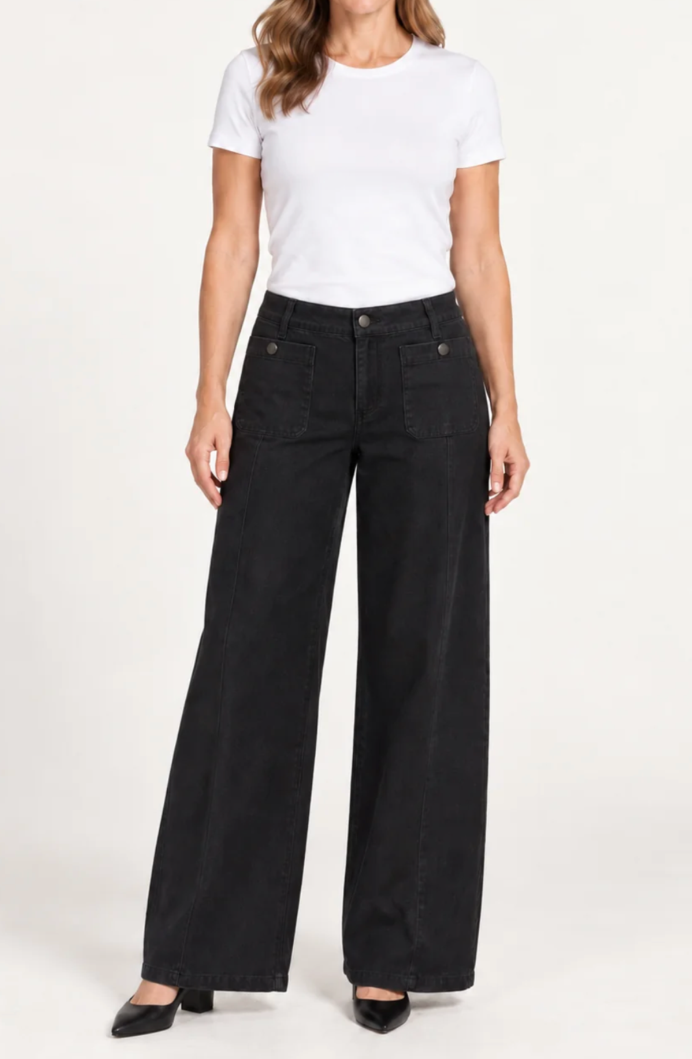 Saylor Mid-Rise in Black