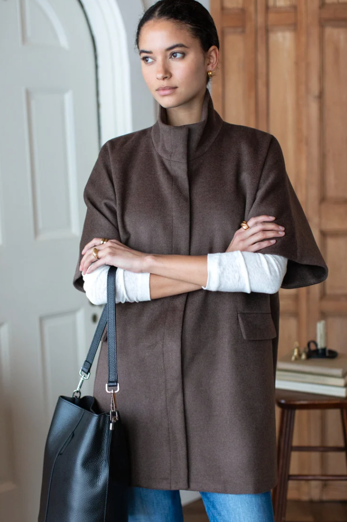 Layering Jacket- Bitter Chocolate