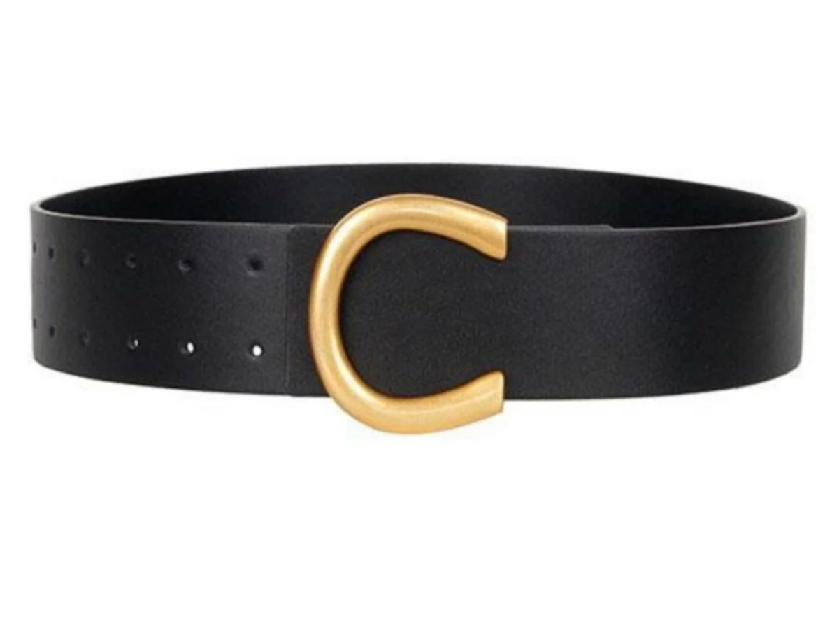 Horseshoe Belt- Black