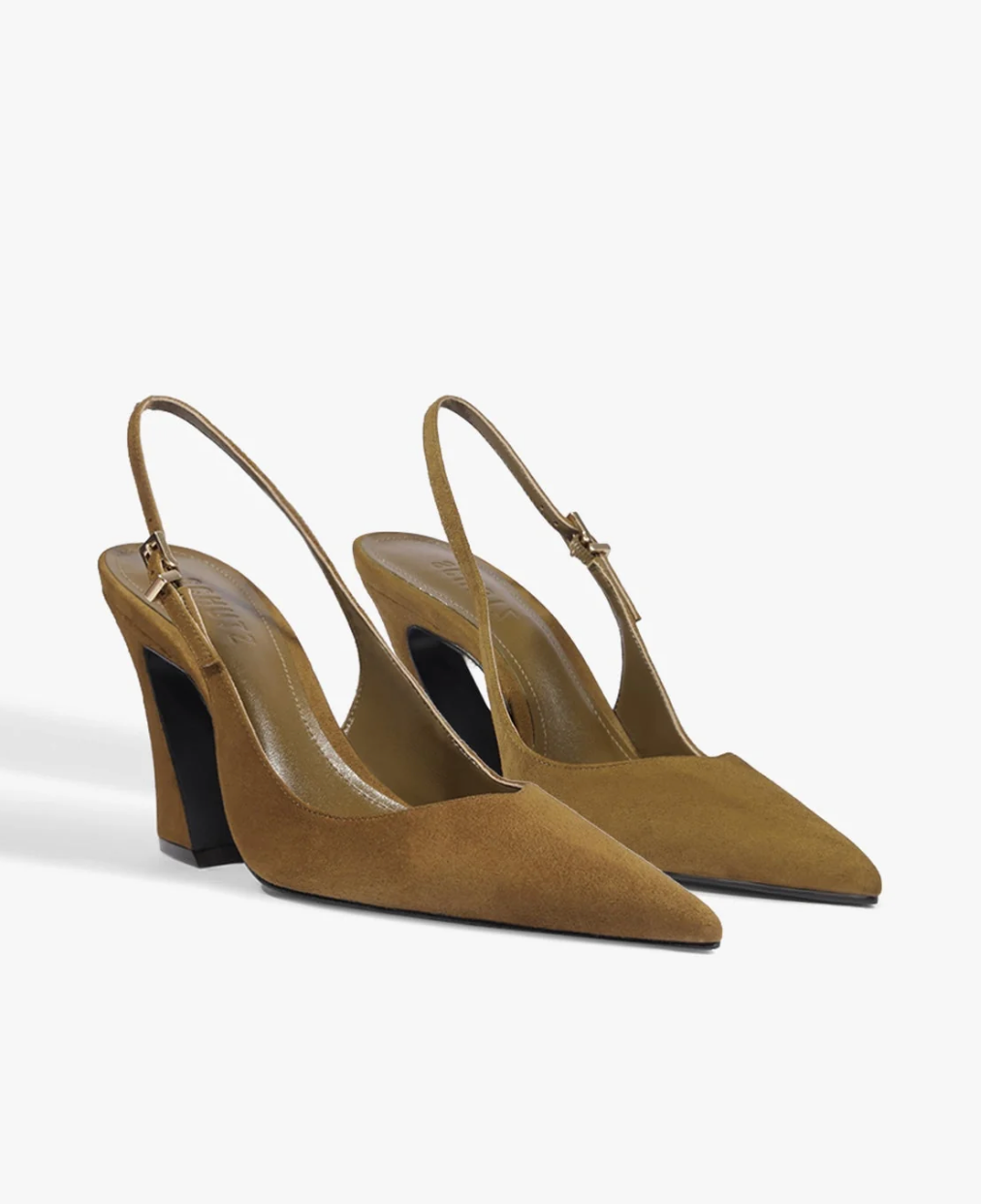 Lexi Sling Block Leather Pump