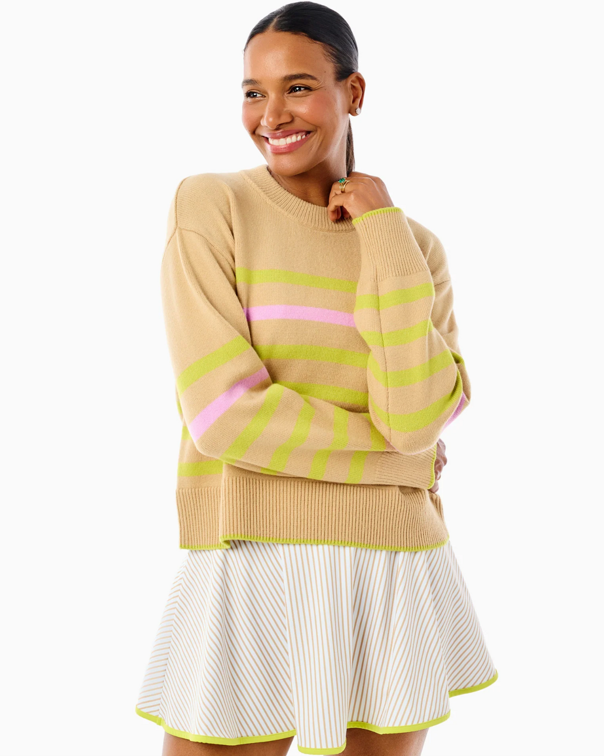 Knit Junior Carlyle Crewneck Sweater