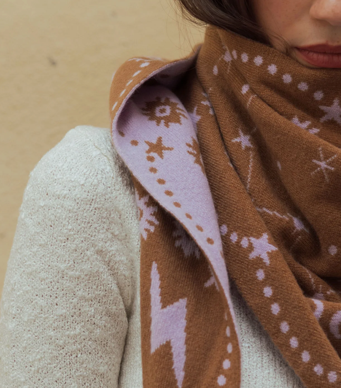 Nebula Triangle Scarf