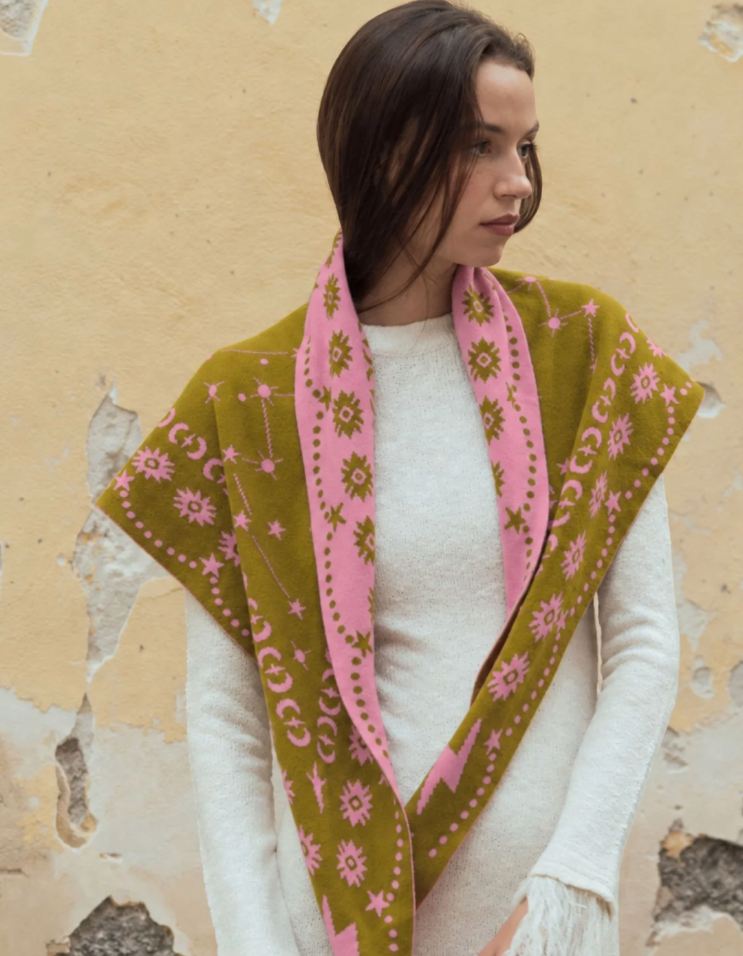Nebula Triangle Scarf