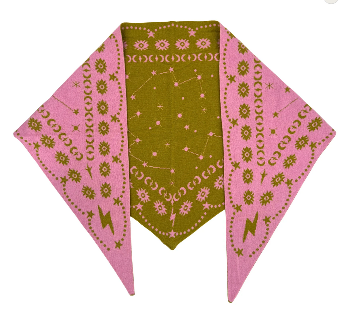 Nebula Triangle Scarf