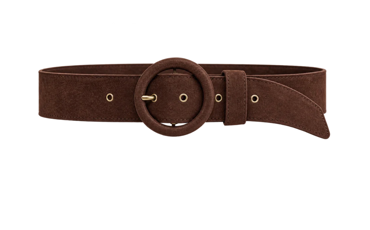Suede Brown Belt
