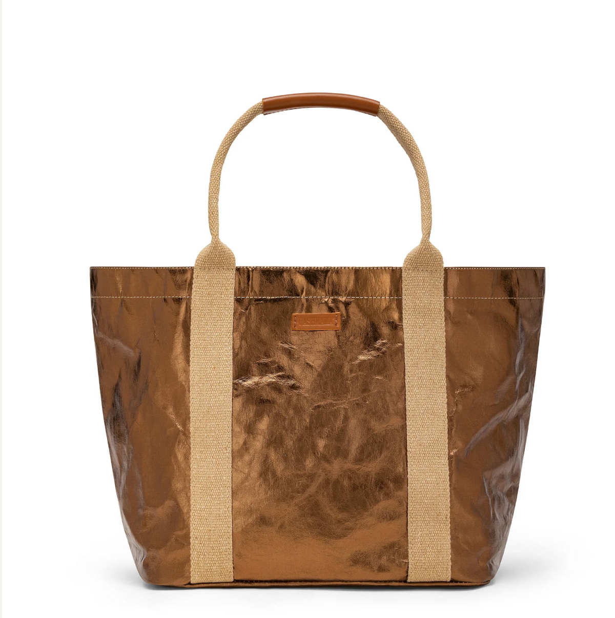 Giulia Carry All Tote Bag- Small Copper