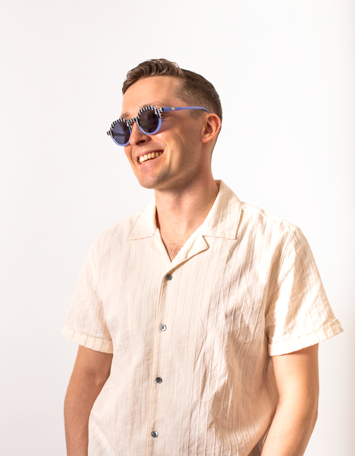 Georgie Sunglasses - Pool Boy Blues