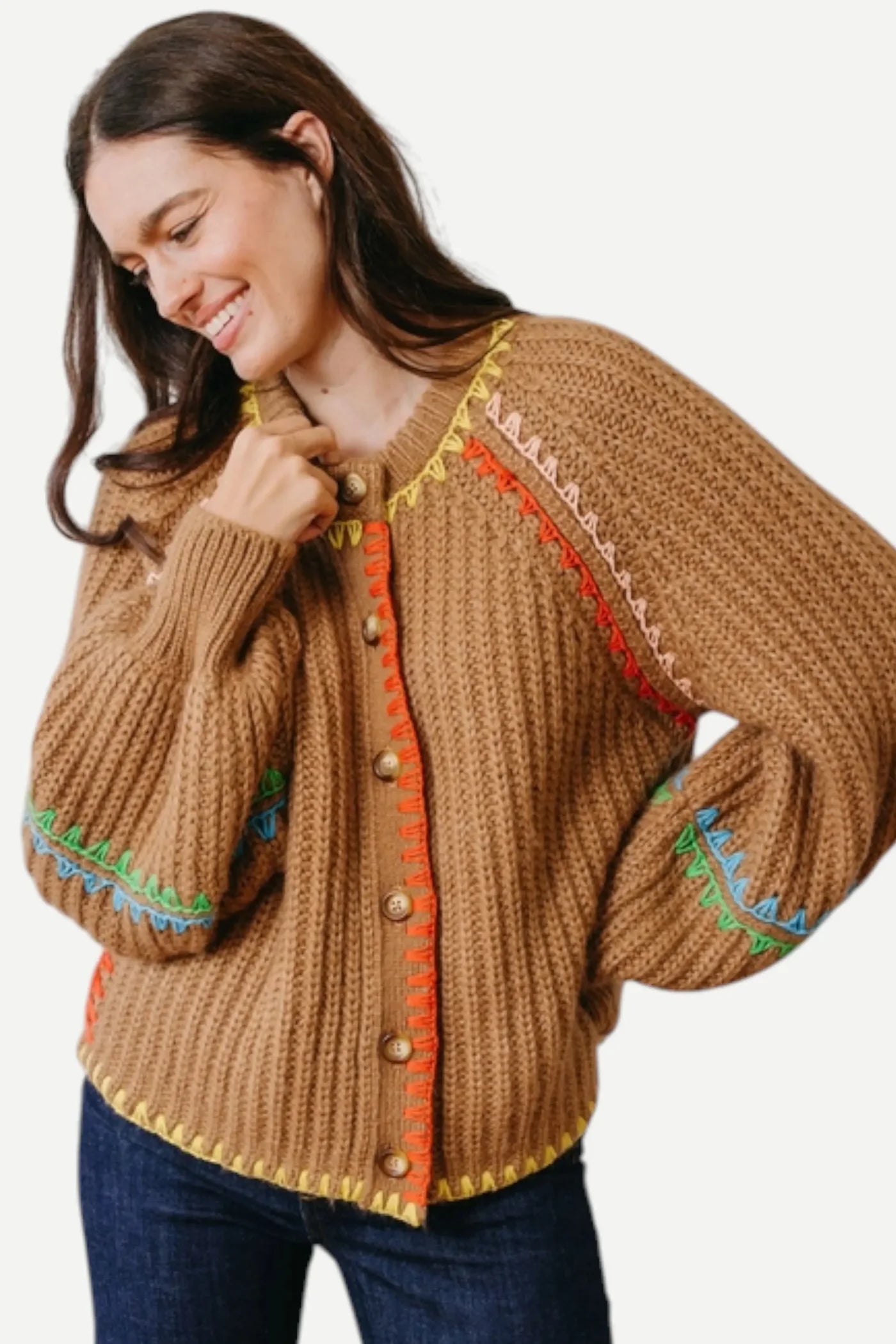 Brown Sugar Maple Cardigan